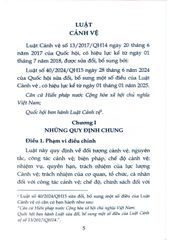 Luật Cảnh Vệ (Sửa Đổi, Bổ Sung Năm 2024) - Quốc Hội
