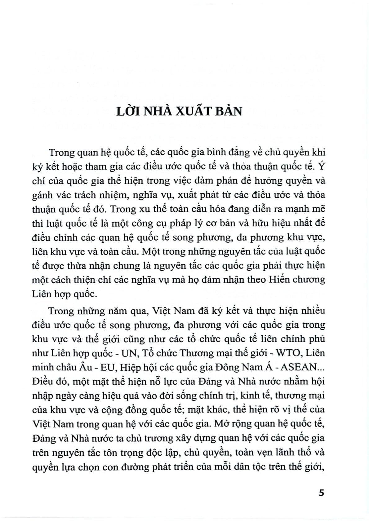 Luật Quốc Tế (Xuất Bản Lần Thứ Ba, Có Chỉnh Sửa, Bổ Sung) - PGS.TS Ngô Hữu Phước (CTQG)
