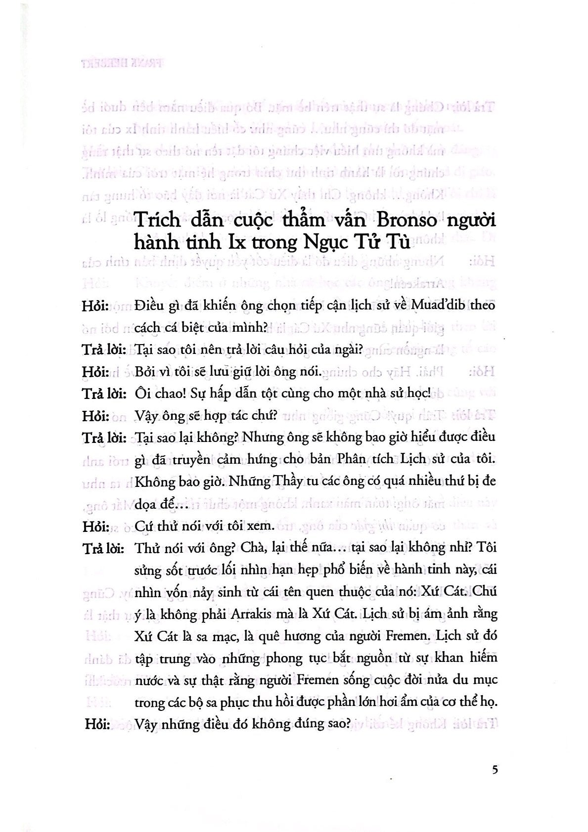 Cứu Tinh Xứ Cát - Frank Herbert