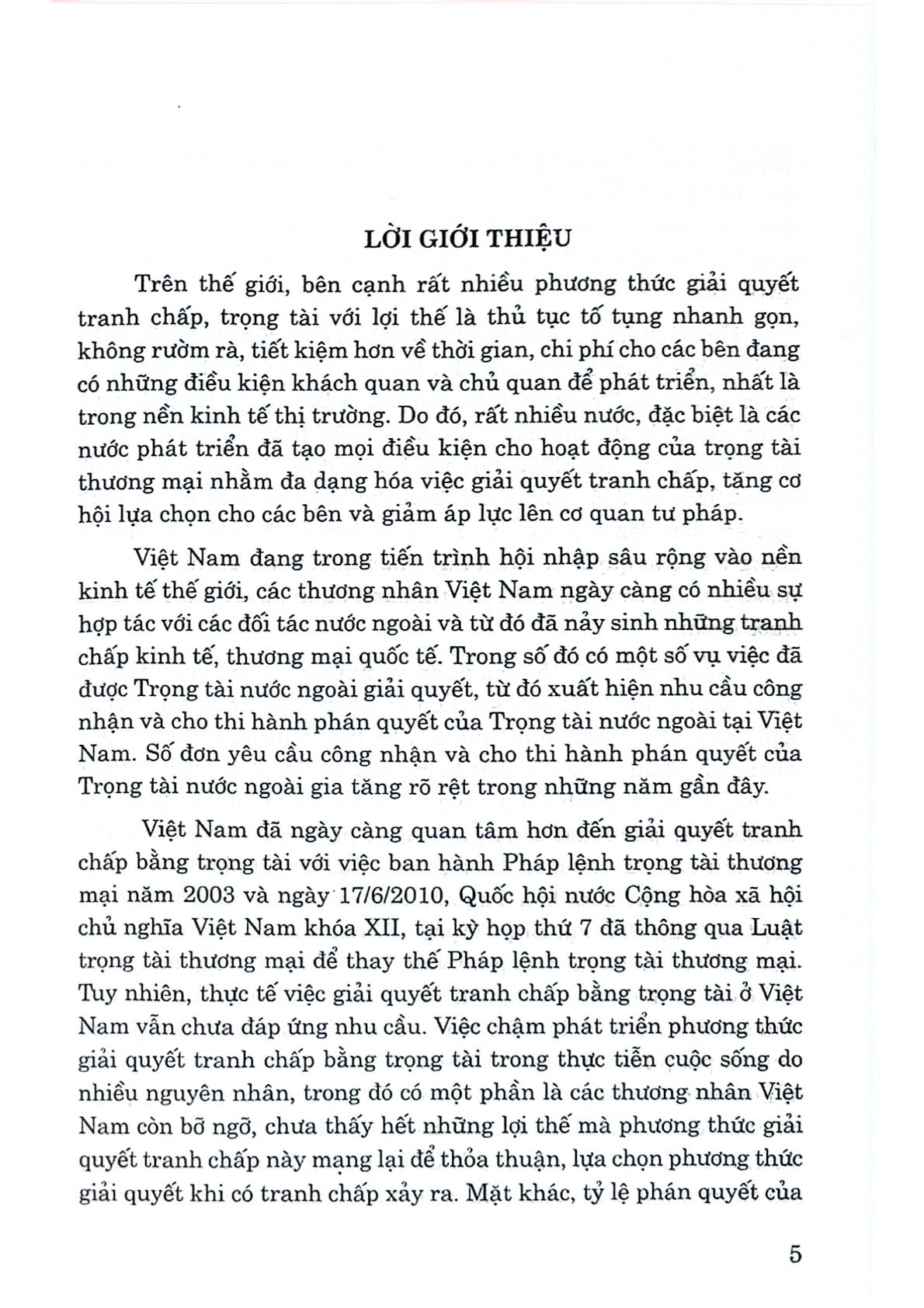 Bình Luận Bộ Luật Tố Tụng Dân Sự, Luật Trọng Tài Thương Mại Và Thực Tiễn Xét Xử  - Tưởng Duy Lượng