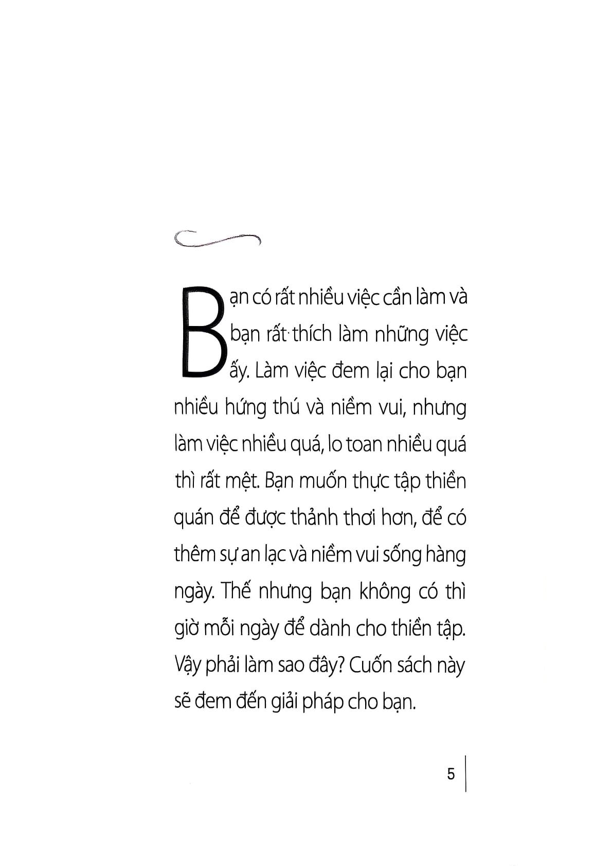 Thiền Tập Cho Người Bận Rộn - Thích Nhất Hạnh