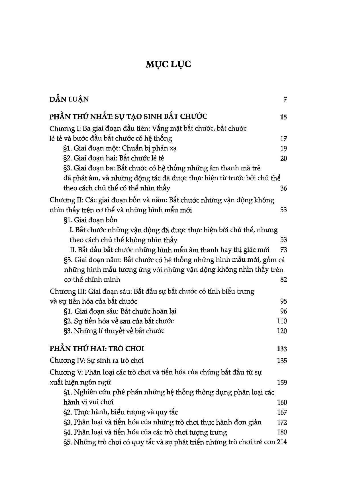 Sự Hình Thành Biểu Tượng Ở Trẻ Em - Jean Piaget