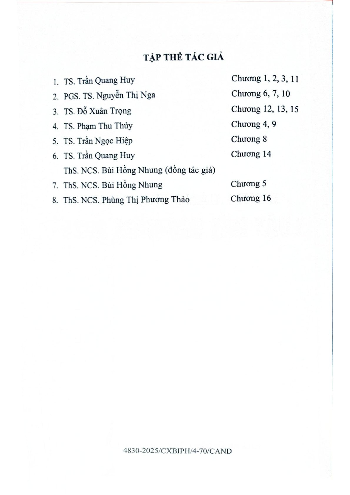 Bình Luận Khoa Học Luật Đất Đai Năm 2024 - TS. Trần Quang Huy