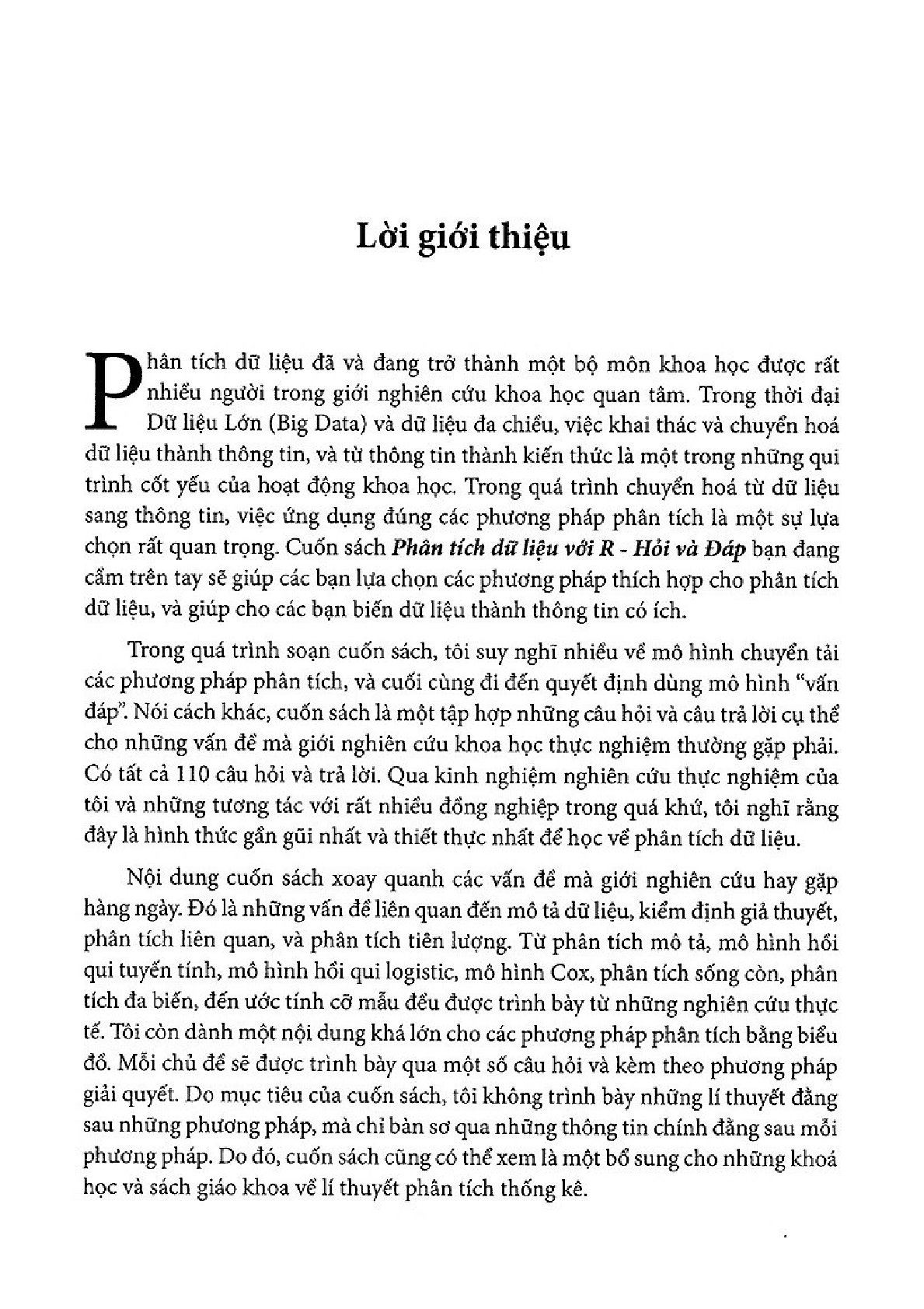 Phân Tích Dữ Liệu Với R Hỏi Và Đáp - Nguyễn Văn Tuấn