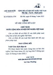 Luật Giao Dịch Điện Tử Năm 2023 - Quốc Hội