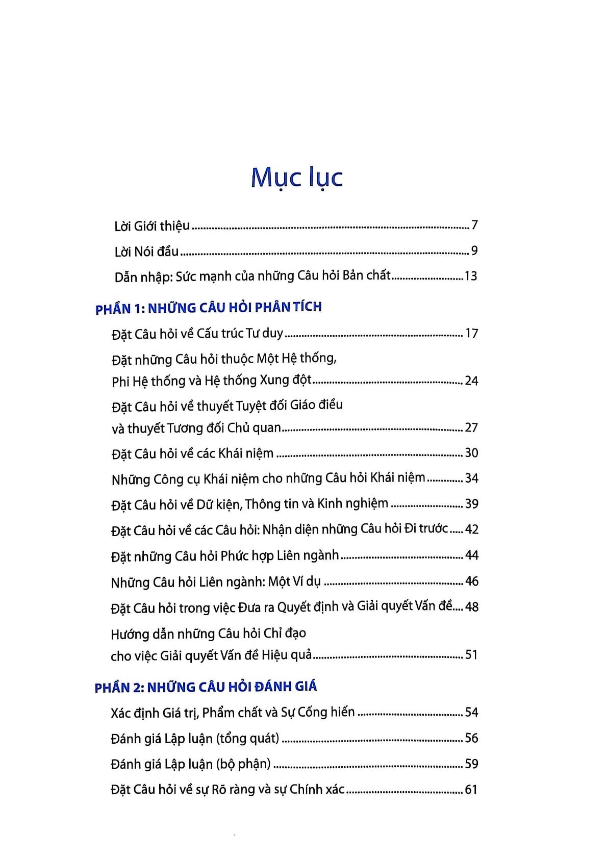 Cẩm Nang Tư Duy Đặt Câu Hỏi Bản Chất - Richard Paul, Linda Elder