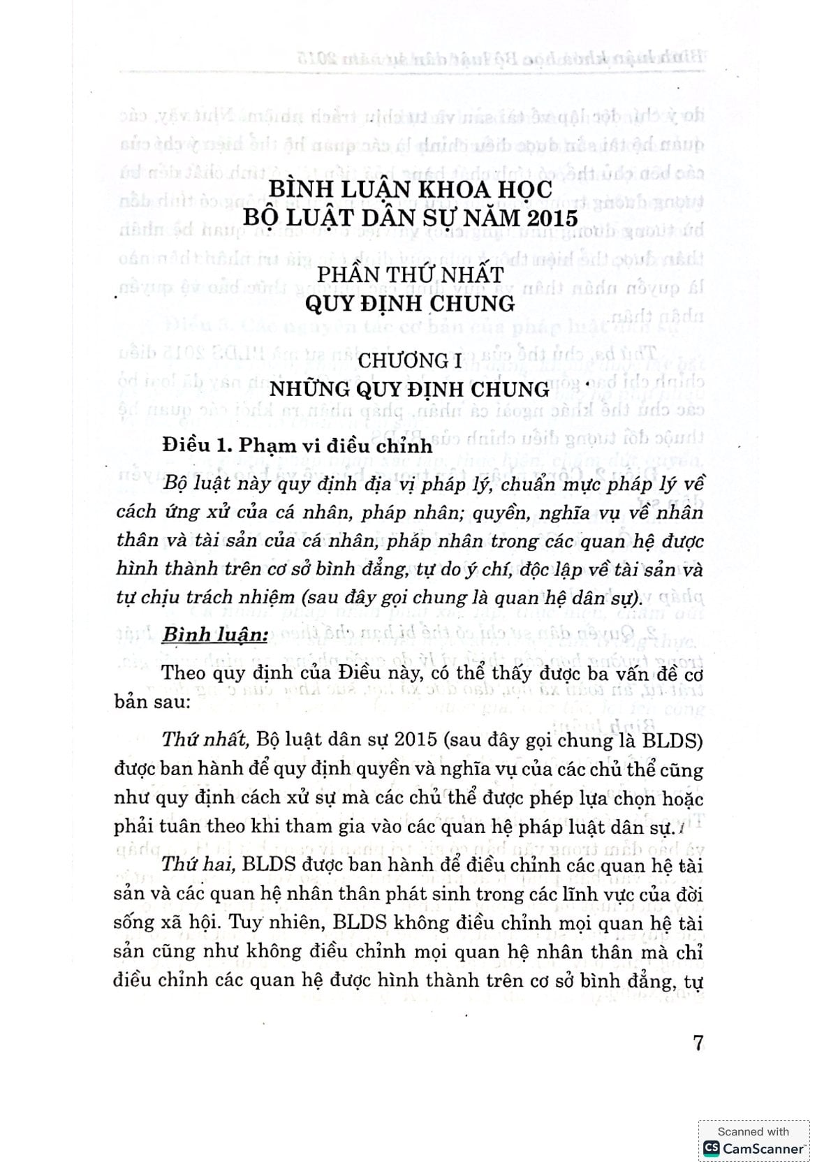 Bình Luận Khoa Học Bộ Luật Dân Sự - TS. Nguyễn Minh Tuấn (Chủ biên)