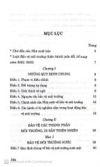 Luật Bảo Vệ Môi Trường (Hiện Hành) (Sửa Đổi, Bổ Sung Năm 2022, 2023) - Quốc hội (XB 2024)