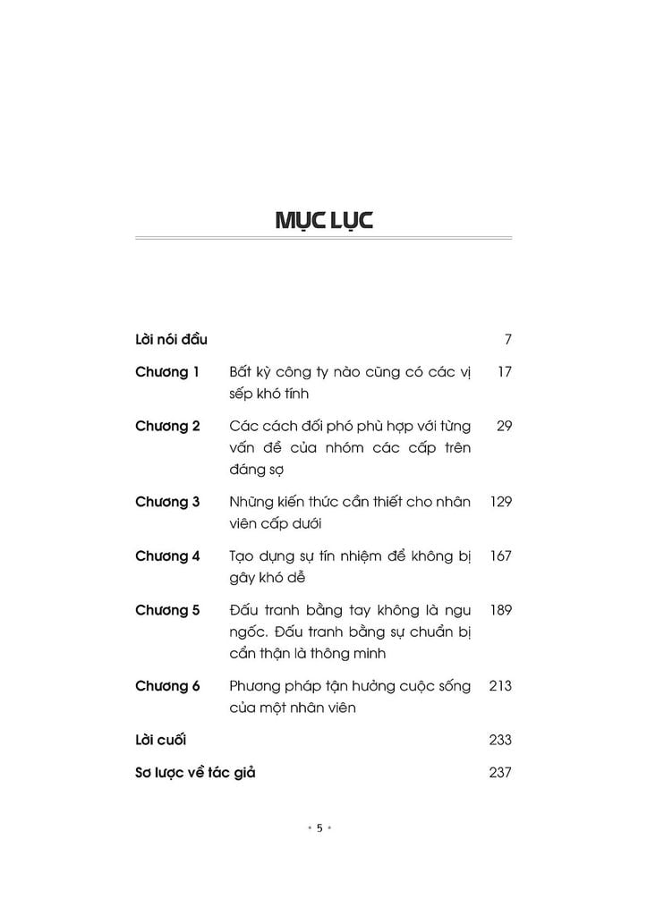 Thuật đọc tâm lý Sếp