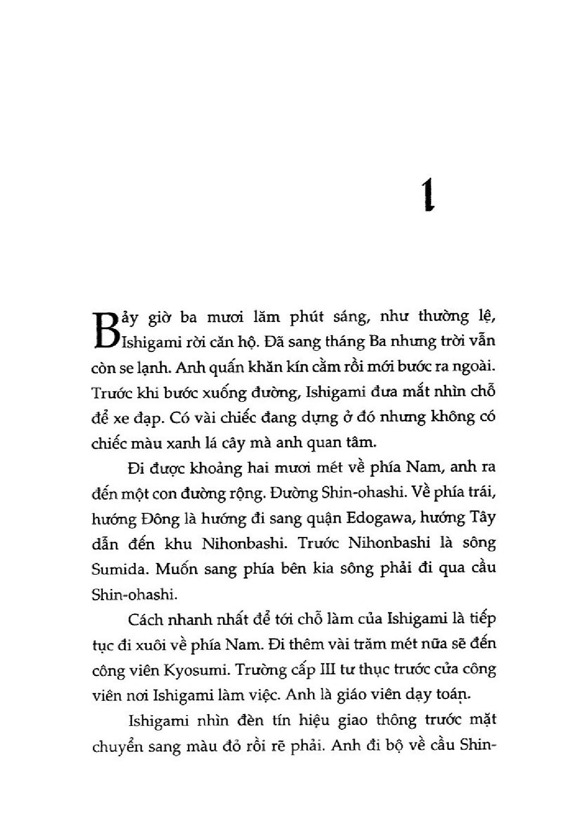 Phía sau nghi can X - Higachino Keigo