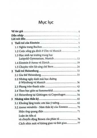  Einstein Và Heisenberg - Những Người Đặt Nền Tảng Cho Vật Lý Hiện Đại - Konrad Kleinknecht 