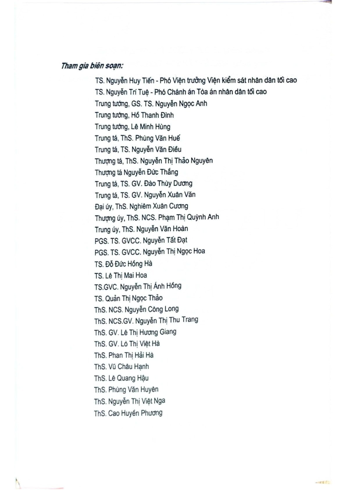 Bình Luận Luật Thi Hành Án Hình Sự Năm 2019 (Sách Chuyên Khảo) - Thượng tướng Lê Quý Vương