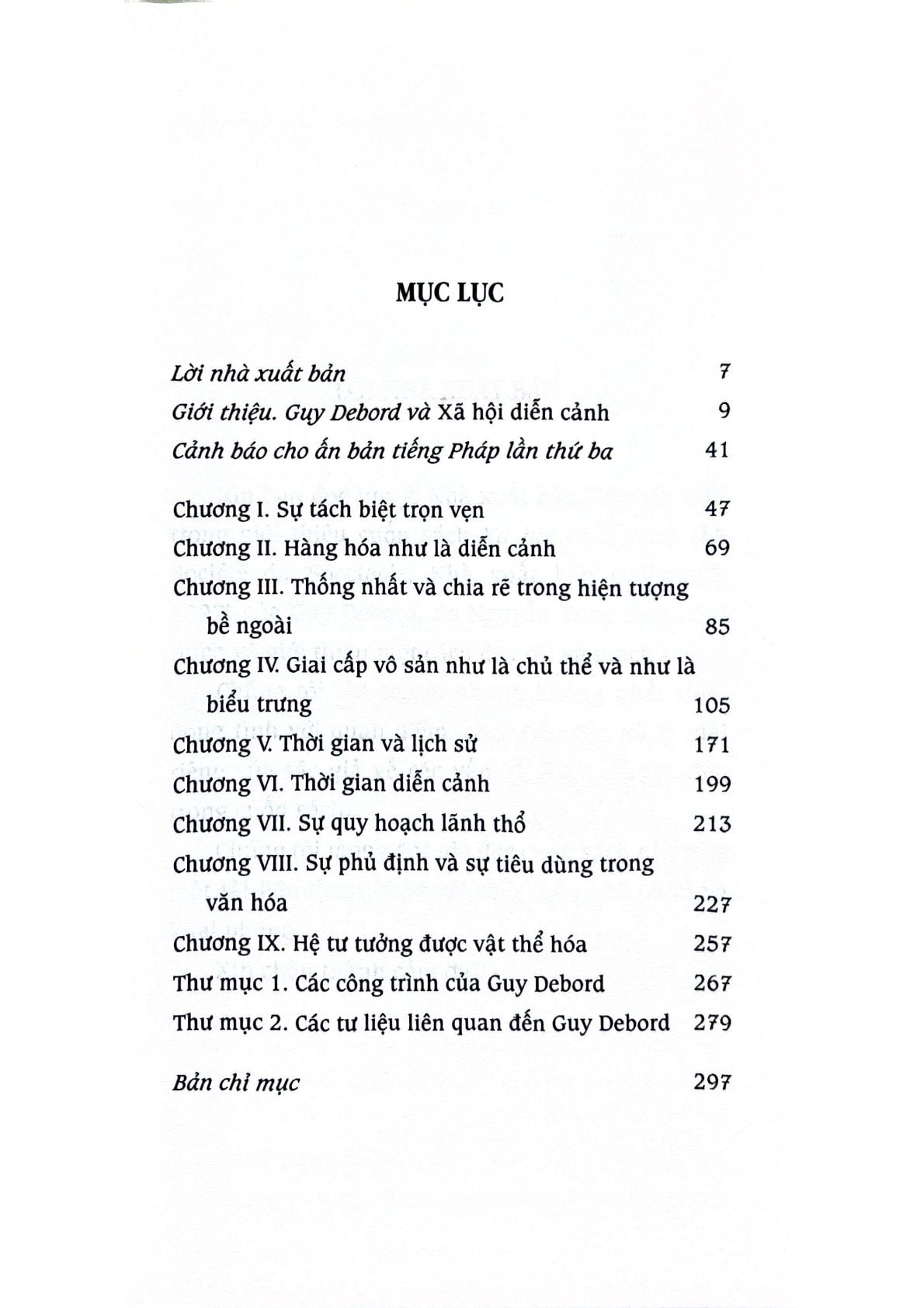 Xã Hội Diễn Cảnh - Guy Debord