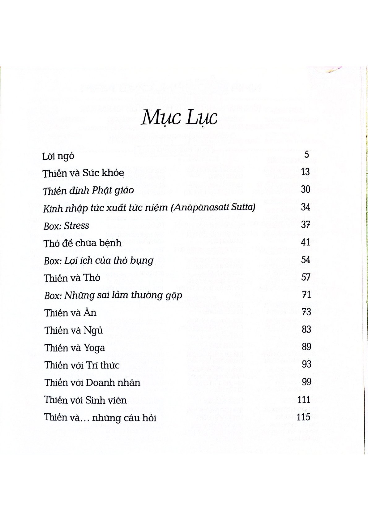 Thiền Và Sức Khỏe - Đỗ Hồng Ngọc