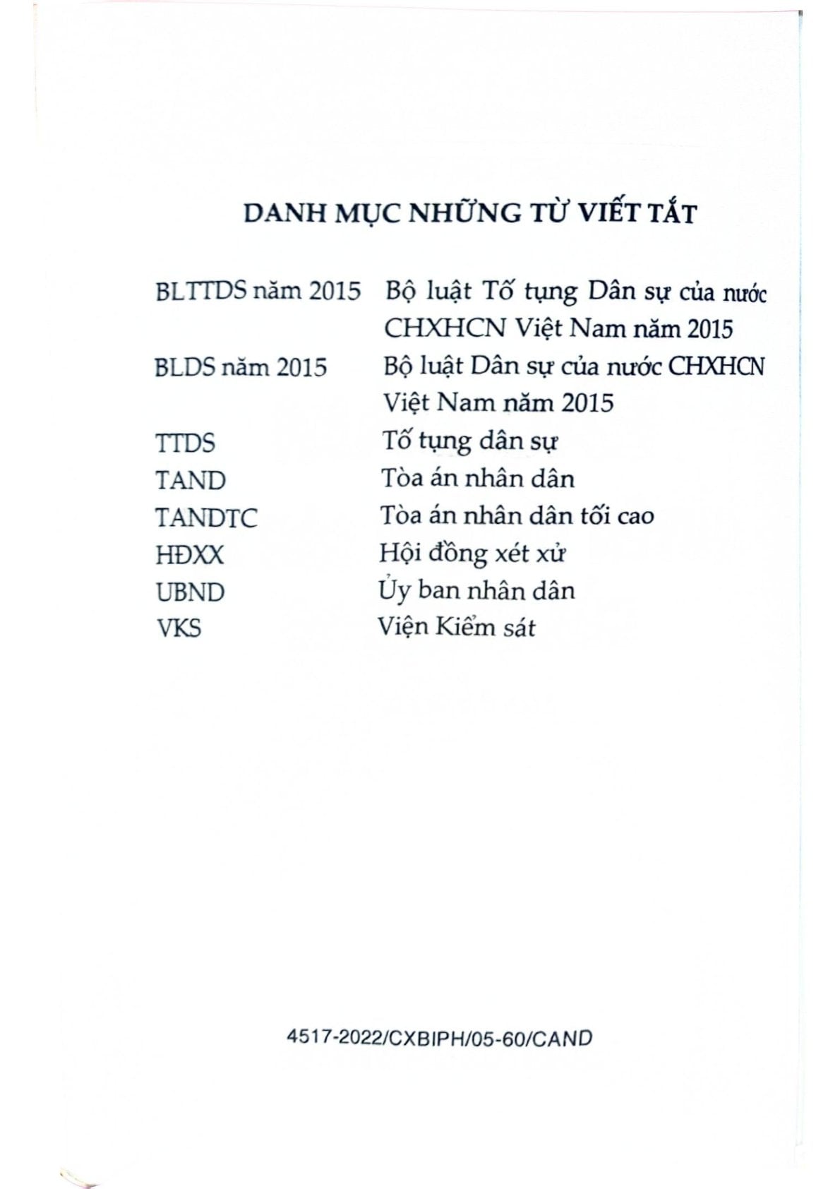 Bảo Đảm Quyền Tố Tụng Dân Sự Của Đương Sự ( Sách Chuyên Khảo)  - TS. Nguyễn Thị Thúy Hằng