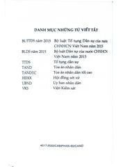 Bảo Đảm Quyền Tố Tụng Dân Sự Của Đương Sự ( Sách Chuyên Khảo)  - TS. Nguyễn Thị Thúy Hằng