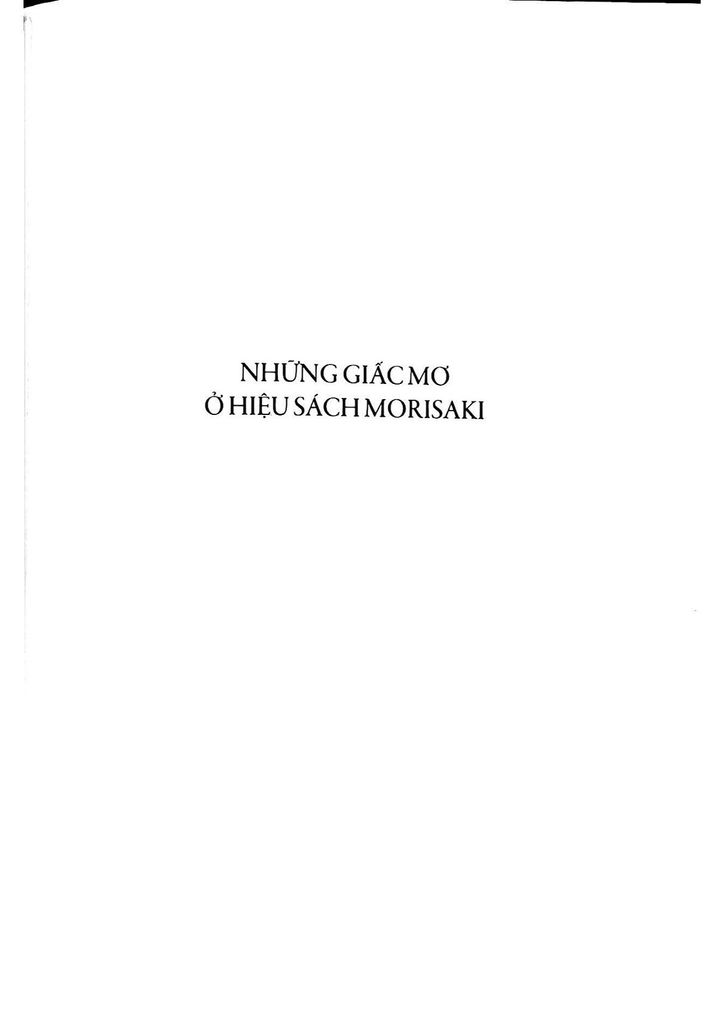 Những giấc mơ ở hiệu sách Morisaki