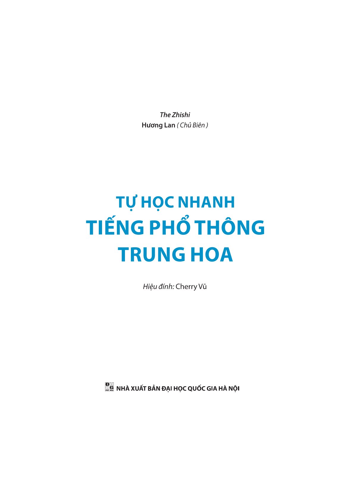 Tự học nhanh tiếng phổ thông Trung Hoa (TB 2022)