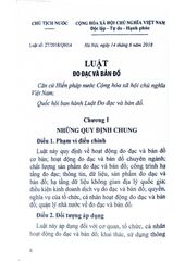 Luật Đo Đạc Và Bản Đồ - Quốc Hội