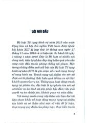 Hoạt Động Tranh Tụng Tại Phiên Toà Xét Xử Sơ Thẩm Vụ Án Hình Sự (Sách Chuyên Khảo)  - TS. Nguyễn Thị Mai