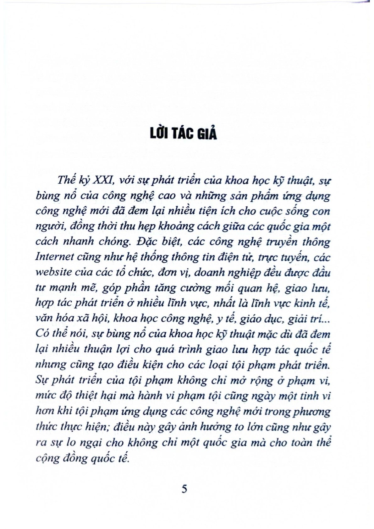 Pháp Luật Quốc Tế Trong Hợp Tác Đấu Tranh Phòng , Chống Tội Phạm Công Nghệ Cao  - TS. Đỗ Quí Hoàng