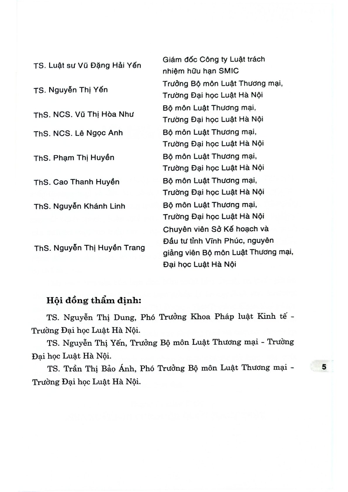 Thuật Ngữ Pháp Lý Trong Lĩnh Vực Thương Mại Và Đầu Tư - TS Nguyễn Thị Dung (CTQG)