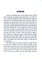 Bảo Đảm Quyền Tố Tụng Dân Sự Của Đương Sự ( Sách Chuyên Khảo)  - TS. Nguyễn Thị Thúy Hằng