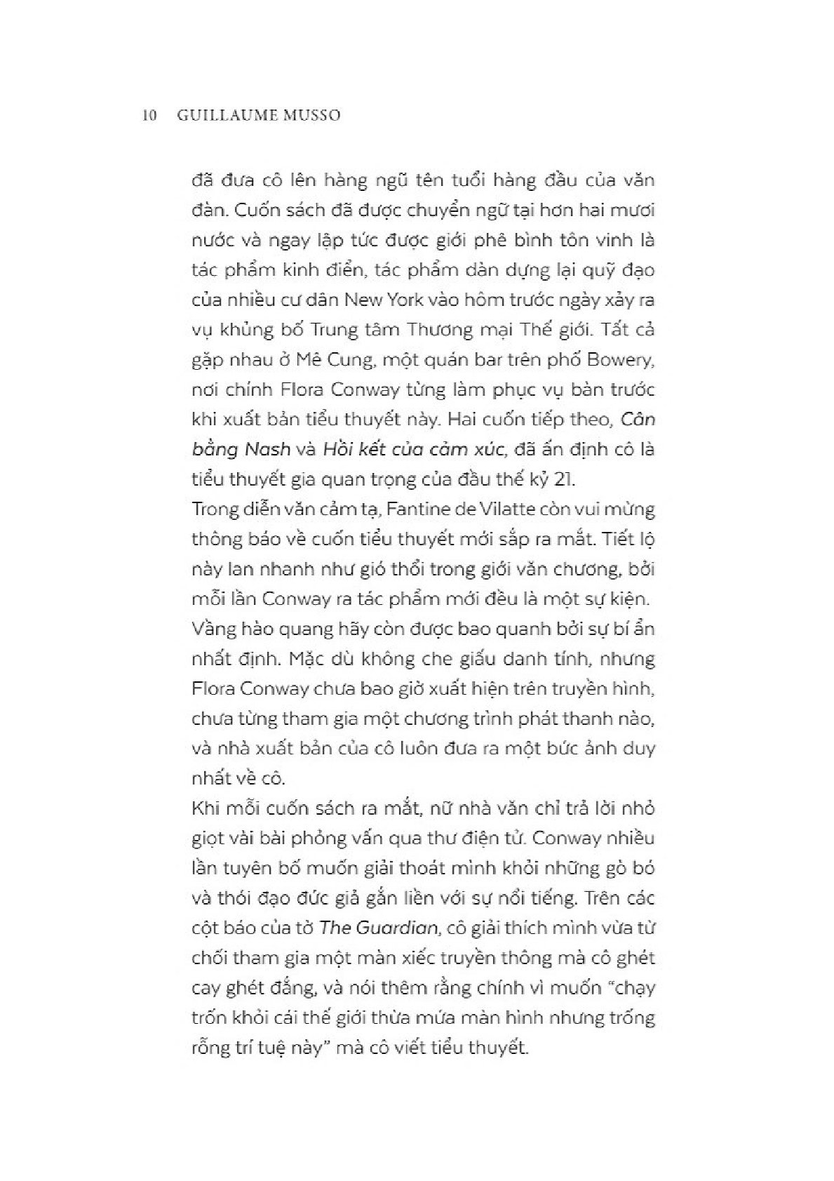 Cuộc đời là một tiểu thuyết - Guillaume Musso