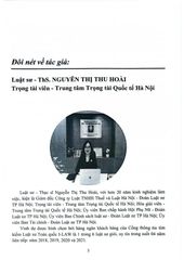 500 Câu Hỏi Và Tình Huống Giải Quyết Các Vướng Mắc, Tranh Chấp Lao Động Theo Bộ Luật Lao Động Năm 2019 - Luật sư, ThS. Nguyễn Thị Thu Hoài