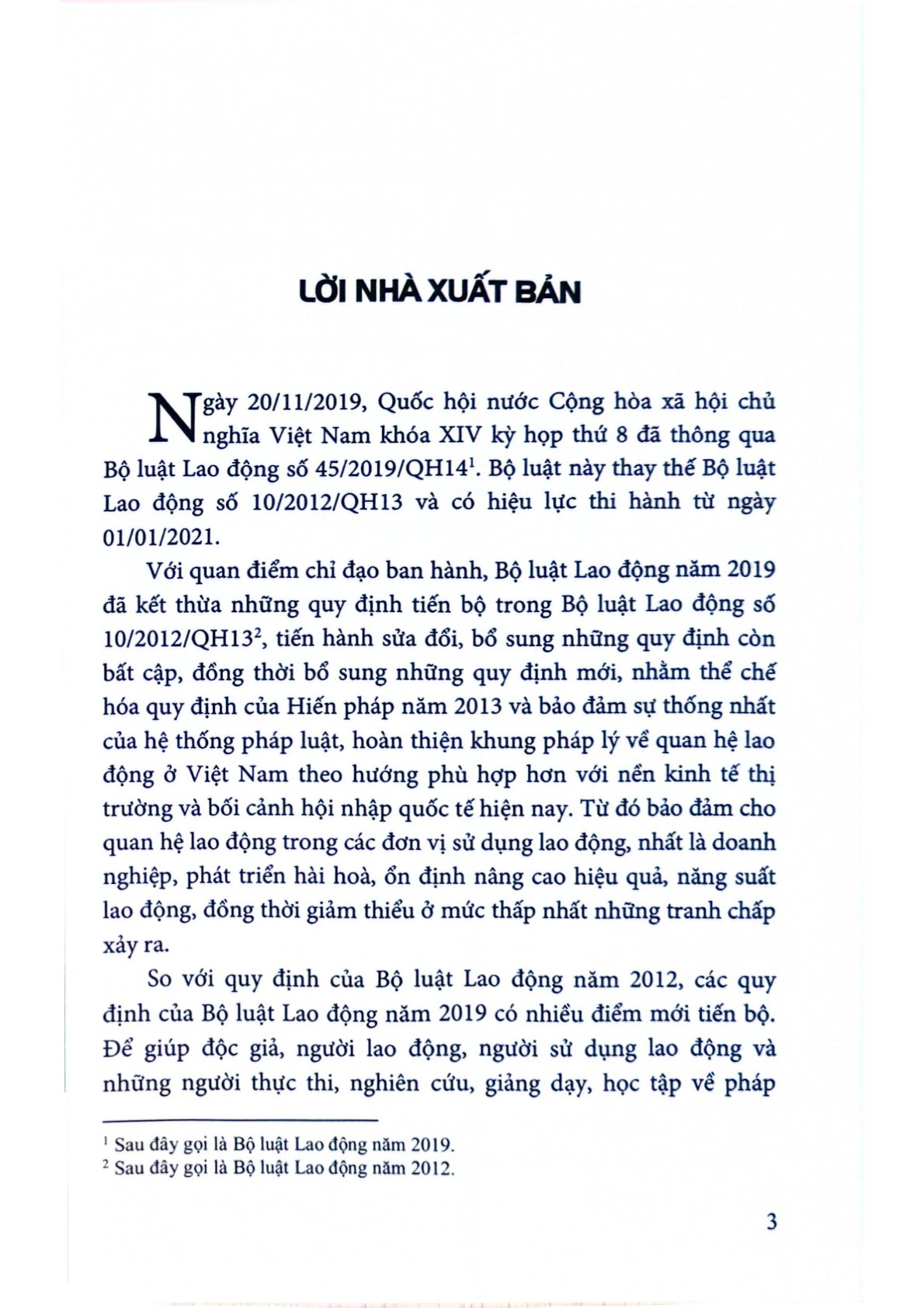Bình Luận Những Điểm Mới Của Bộ Luật Lao Động Năm 2019 - PGS.TS.Trần Thị Thúy Lâm
TS. Đỗ Thị Dung