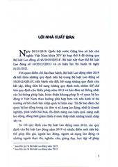 Bình Luận Những Điểm Mới Của Bộ Luật Lao Động Năm 2019 - PGS.TS.Trần Thị Thúy Lâm
TS. Đỗ Thị Dung