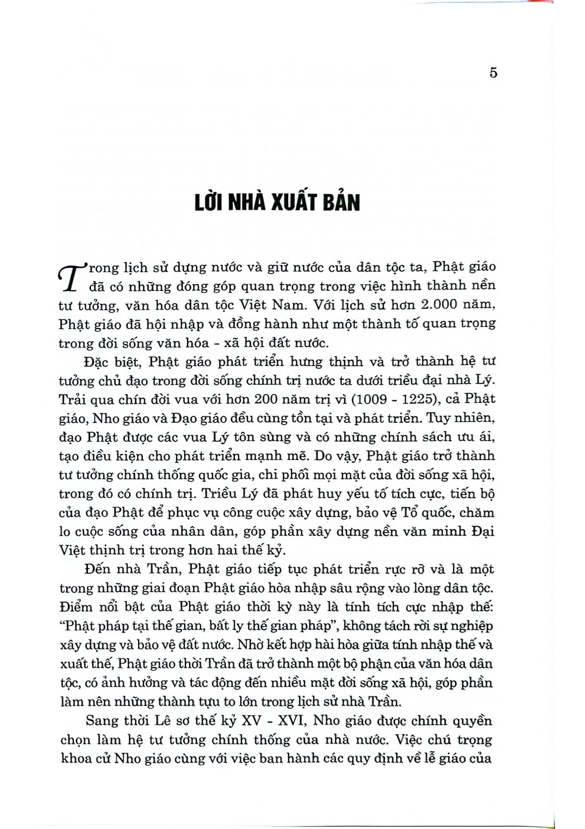 Phật Giáo Với Dân Tộc - Từ Thời Nhà Lý Đến Nay - TS Thích Đức Thiện, Nguyễn Thái Bình (CTQG)