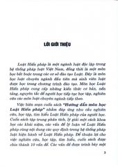 Hướng Dẫn Môn Học Luật Hiến Pháp - Sách Tham Khảo - ThS.NCS.. Nguyễn Mai Thuyên - TS. Mai Thị Mai