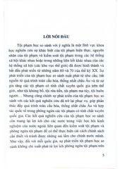 Tội Phạm Học So Sánh - Lý Luận Và Thực Tiễn - PGS.TS Lê Thị Sơn