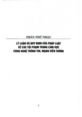  Phòng, Chống Tội Phạm Trong Lĩnh Vực Công Nghệ Cao  - PGS.TS.Trần Quang Hiển -TS. Đỗ Đức Hồng Hà 