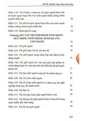 Bình Luận Khoa Học Bộ Luật Hình Sự Năm 2015 ( Phần Các Tội Phạm) - Quyển 1 - GS.TS Nguyễn Ngọc Hòa