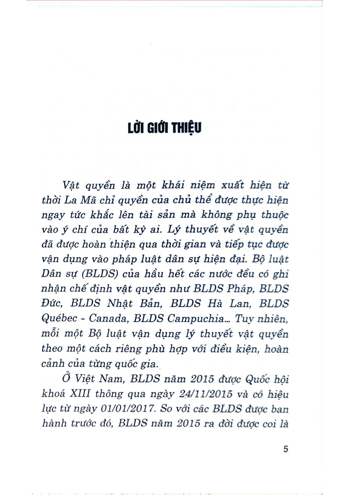 Vật Quyền Trong Pháp Luật Dân Sự Việt Nam Hiện Đại ( Sách Chuyên Khảo) - TS. Nguyễn Minh Oanh