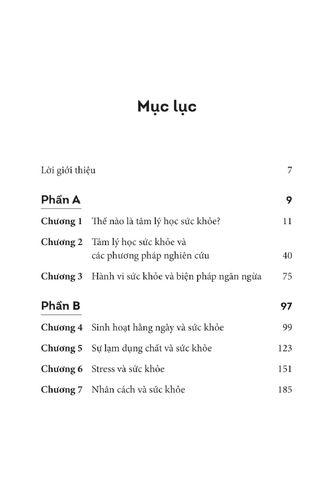  Tâm Lý Học Sức Khỏe - TS Phạm Toàn 