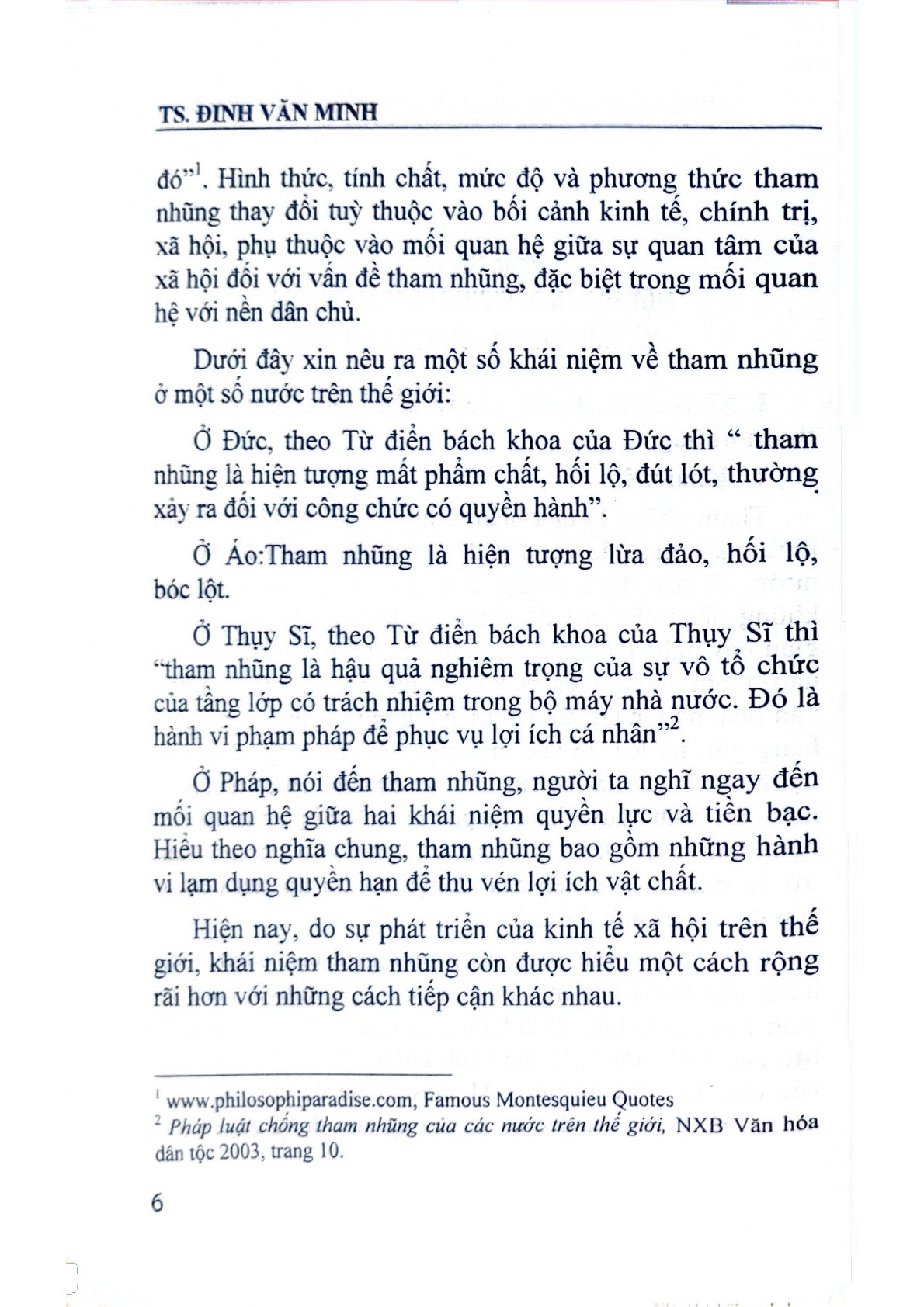 Một Số Vấn Đề Về Tham Nhũng Và Nhũng Nội Dung Cơ Bản Của Luật Phòng, Chống Tham Nhũng Năm 2018  - TS. Đinh Văn Minh