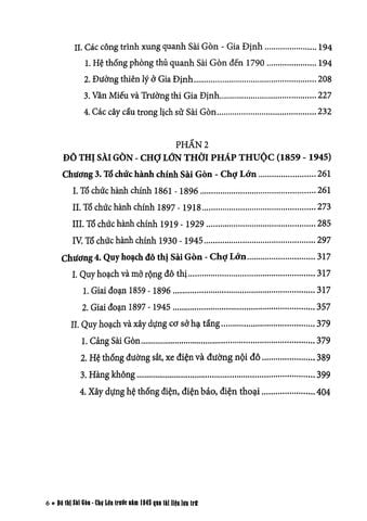  Đô Thị Sài Gòn Chợ Lớn Trước Năm 1945 Qua Tài Liệu Lưu Trữ - Nhiều Tác Giả 