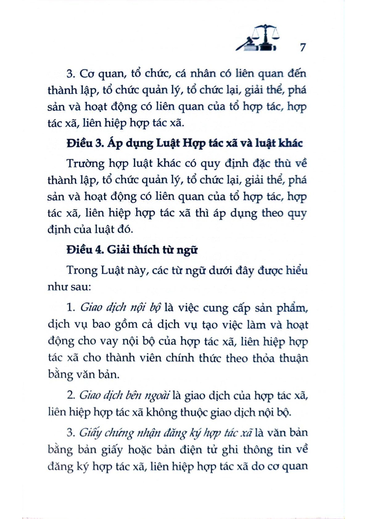 Luật Hợp Tác Xã Năm 2023 - Quốc Hội