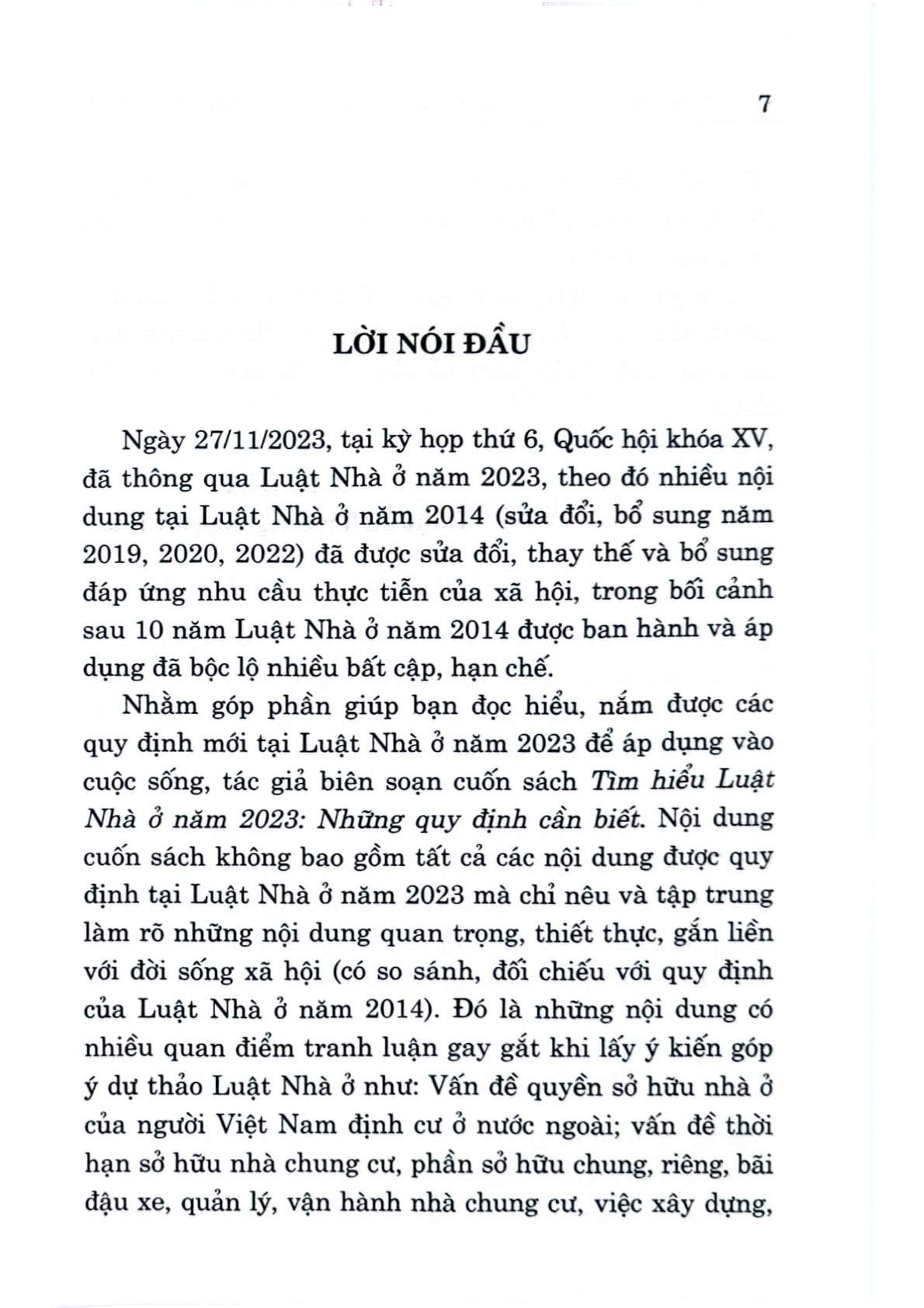 Tìm Hiểu Luật Nhà Ở Năm 2023 – Những Quy Định Cần Biết - LS Trương Ngọc Liêu (CTQG)