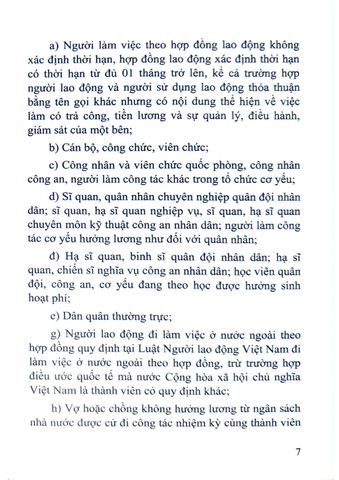  Luật Bảo Hiểm Xã Hội Năm 2024 - Quốc Hội 