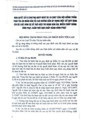 Hệ Thống Văn Bản Bảo Đảm Áp Dụng Thống Nhất Pháp Luật Trong Xét Xử Của Tòa Án Nhân Dân Tối Cao Từ Năm 2007 Đến Năm 2017 - TS. Trần Văn Hà (Giới thiệu)