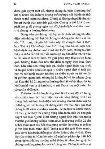  Combo 2 Quyển Homo Deus - Lược Sử Tương Lai + 21 Bài Học Cho Thế Kỷ 21 