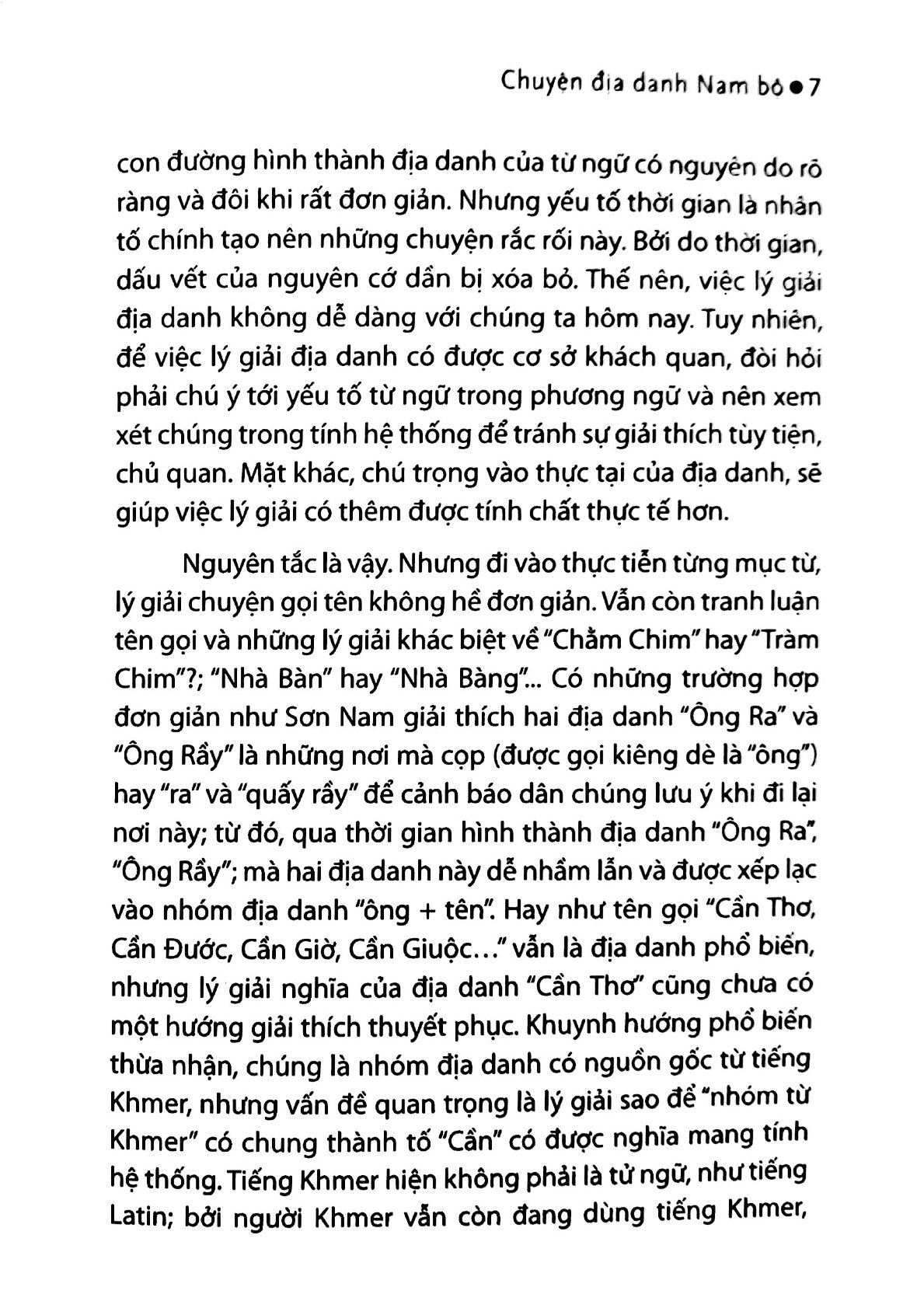 Chuyện Địa Danh Chữ Nghĩa Nam Bộ - Huỳnh Công Tín