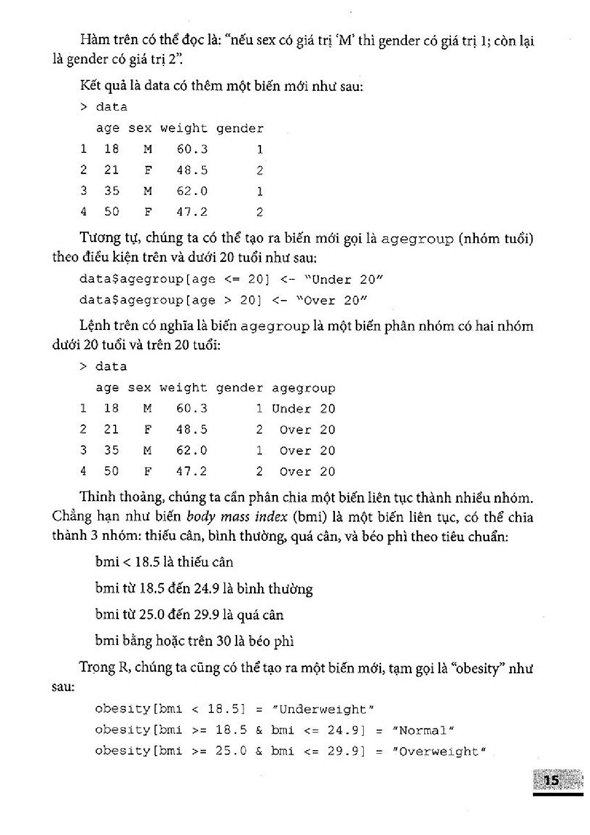 Phân Tích Dữ Liệu Với R Hỏi Và Đáp - Nguyễn Văn Tuấn