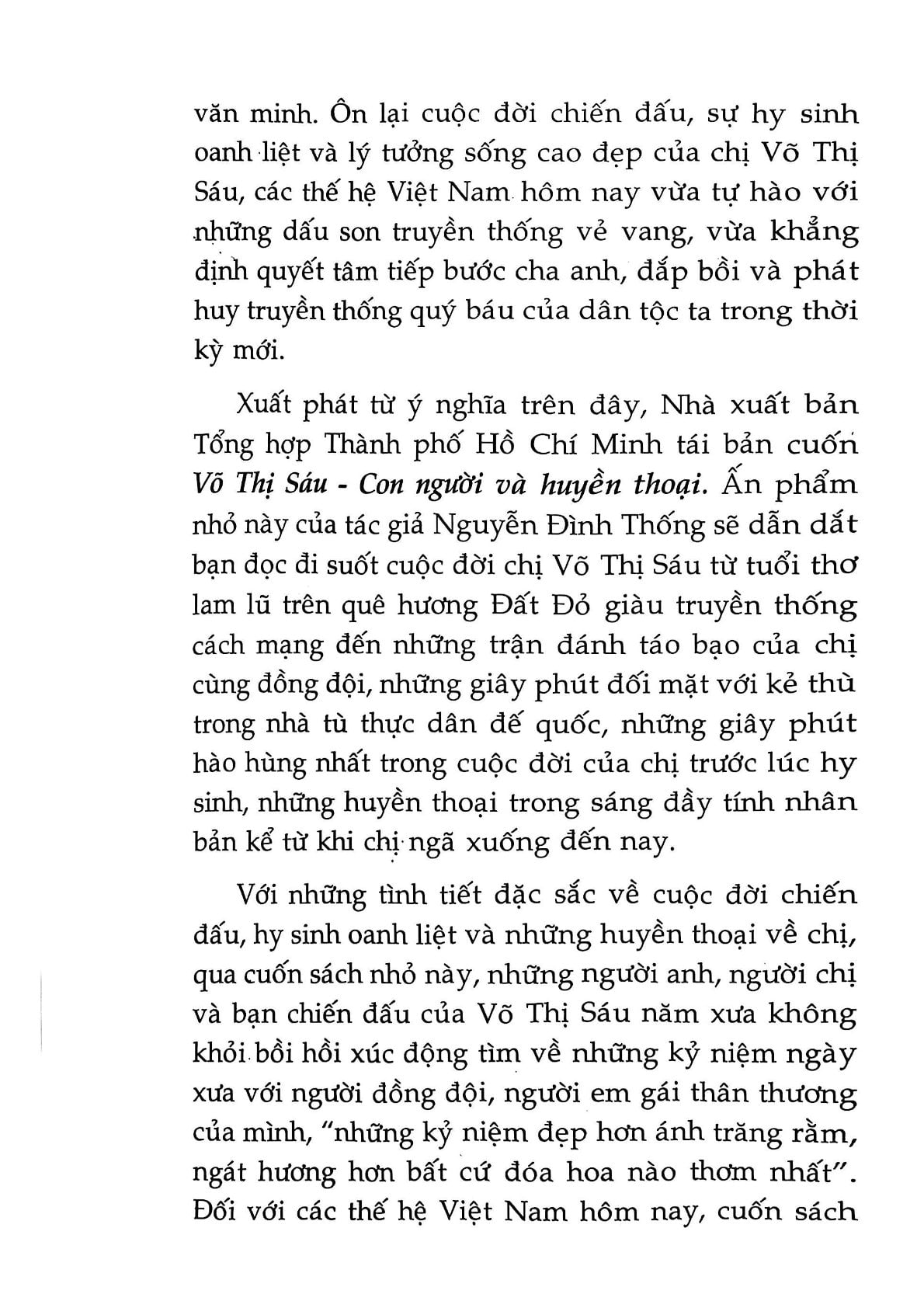 Võ Thị Sáu - Con Người Và Huyền Thoại - Nguyễn Đình Thống (Tái Bản 5/2025)