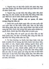 Luật Bầu Cử Đại Biểu Quốc Hội Và Đại Biểu Hội Đồng Nhân Dân  - Quốc hội