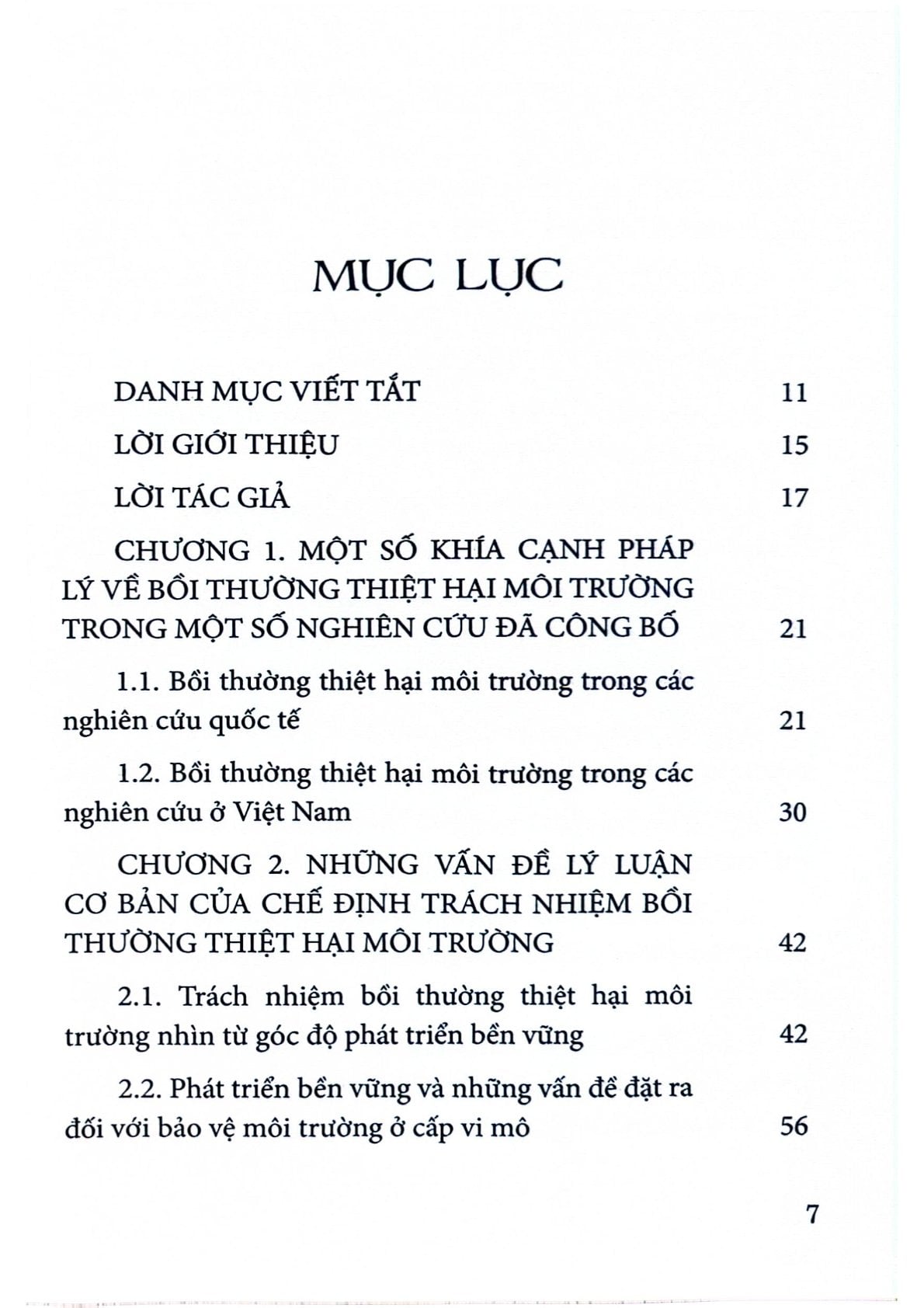 Pháp Luật Về Bồi Thường Thiệt Hại Môi Trường Ở Việt Nam - Lý Luận Và Thực Tiễn  - GS.TS. Lê hồng Hạnh - TS. Lê Đình Vinh